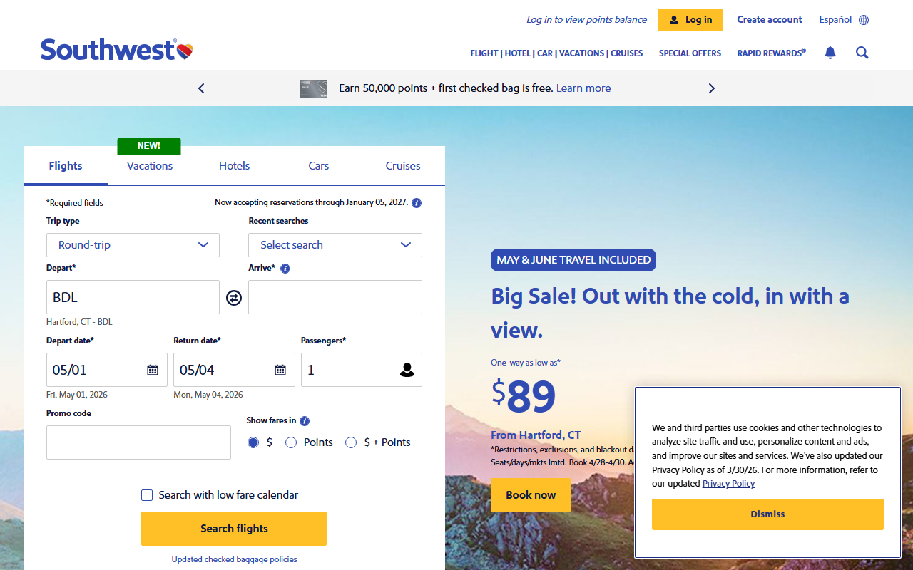 1-800-air-tran.com screenshot