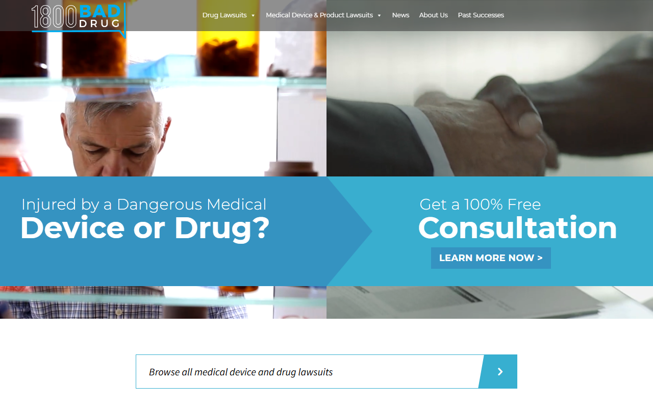 1-800-bad-drug.com screenshot