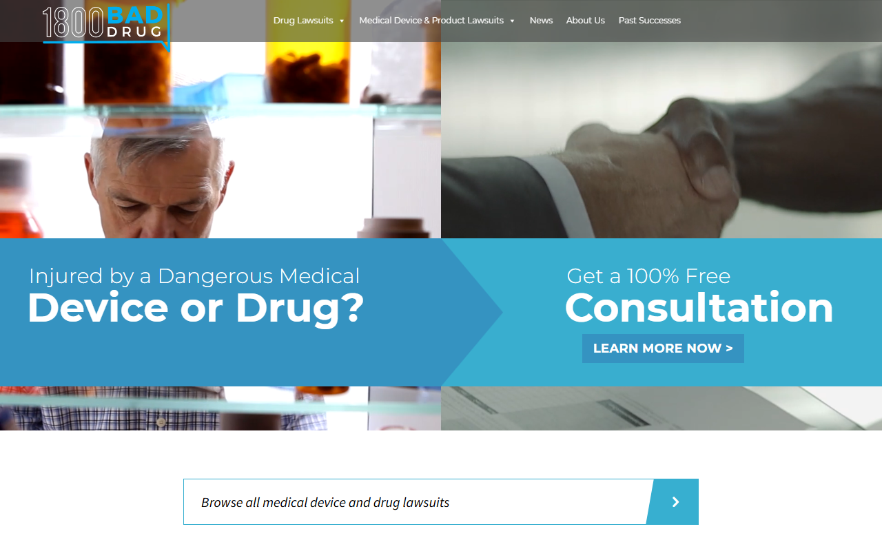 1-800-bad-drugs.com screenshot