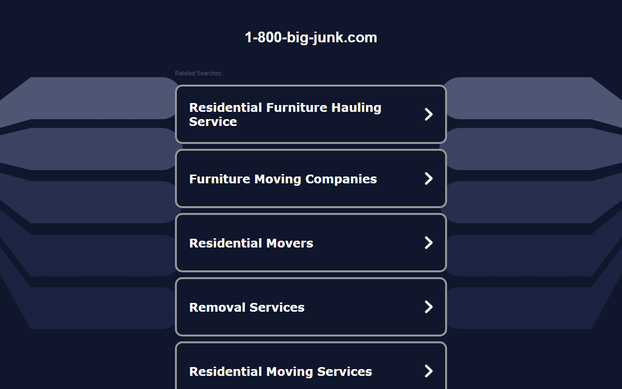 1-800-big-junk.com screenshot