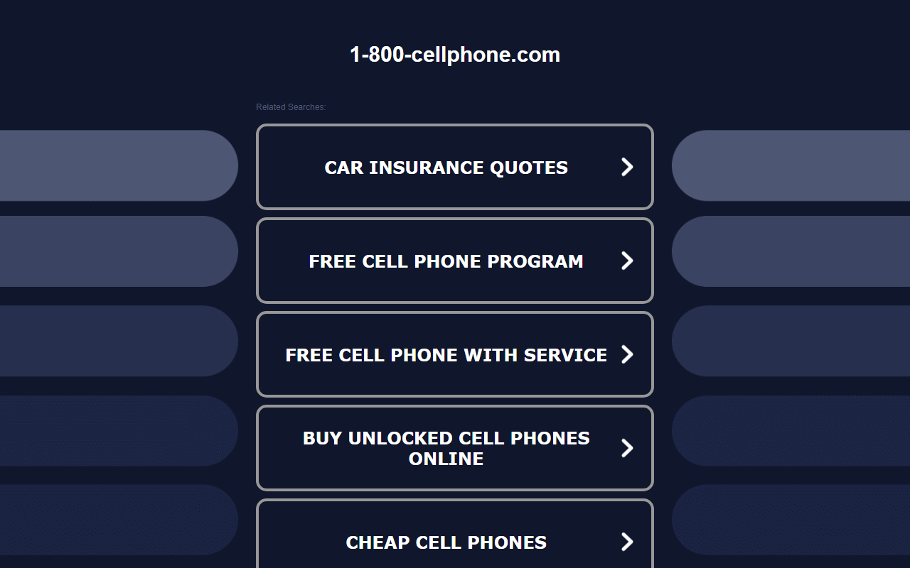 1-800-cellphone.com screenshot