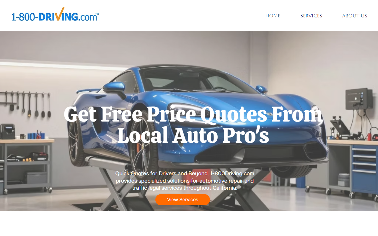 1-800-driving.com screenshot