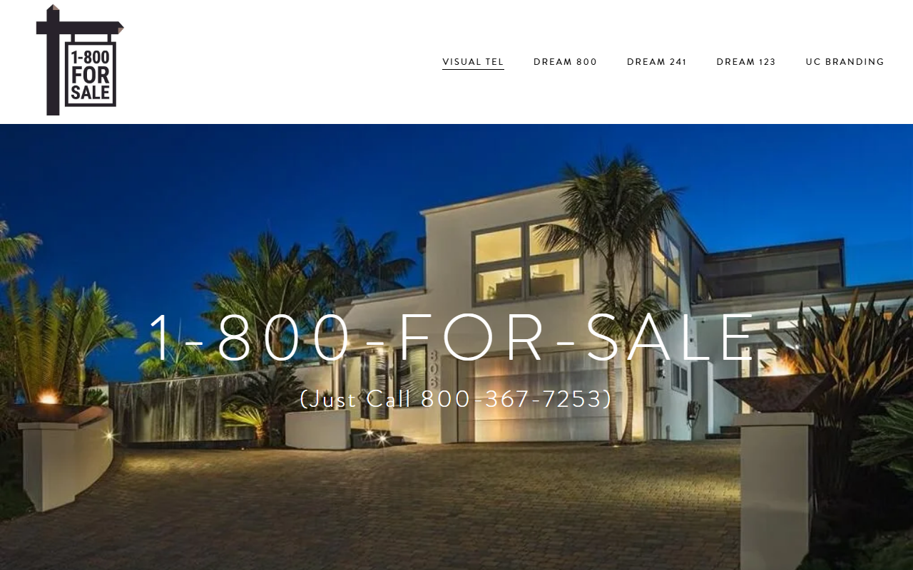 1-800-for-sale.com screenshot