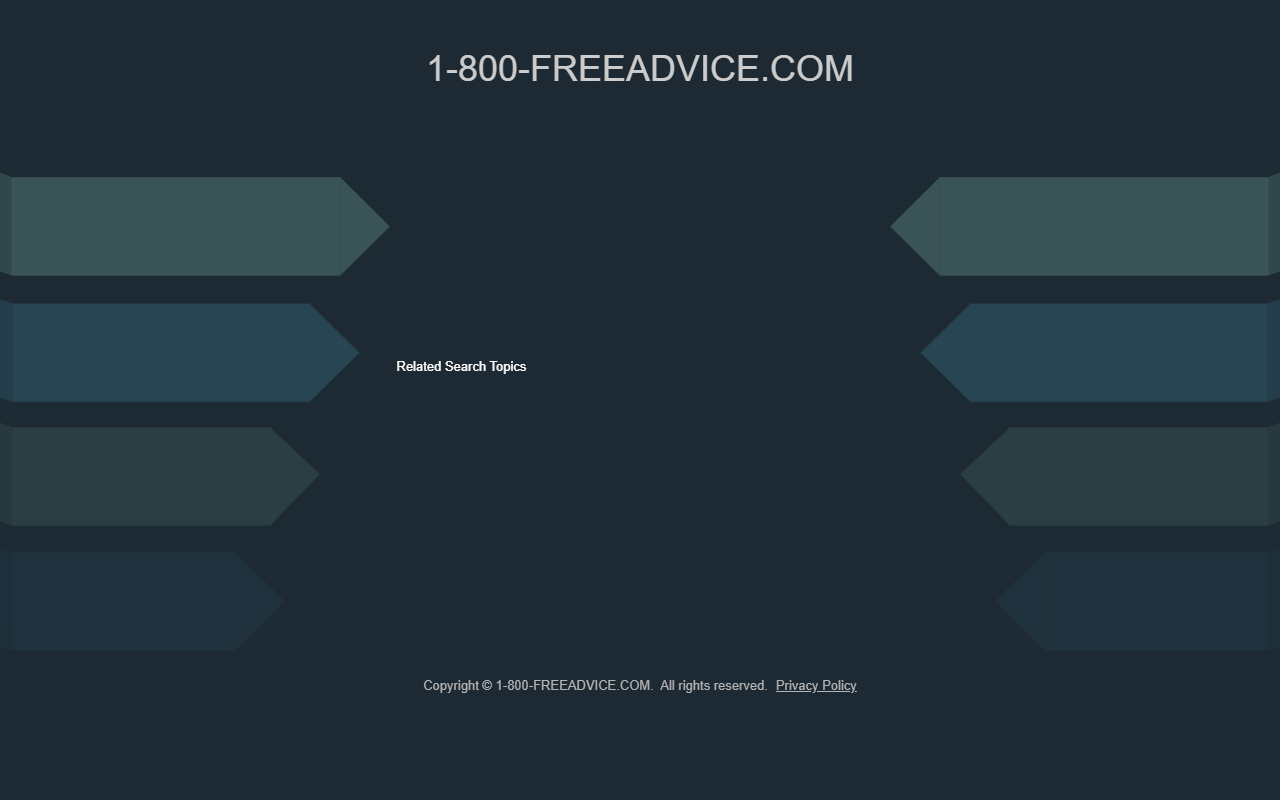 1-800-freeadvice.com screenshot