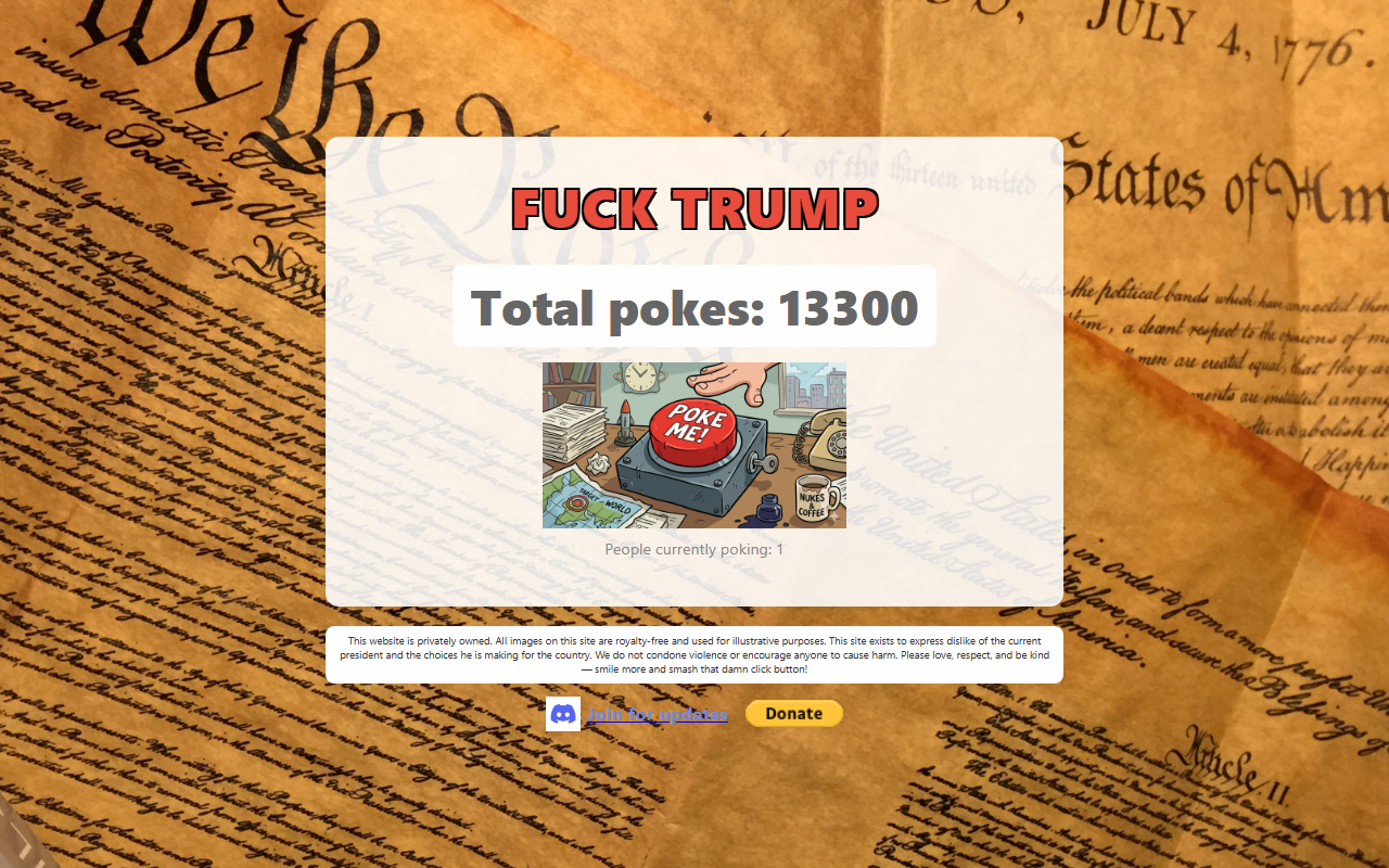 1-800-fuck-trump.com screenshot