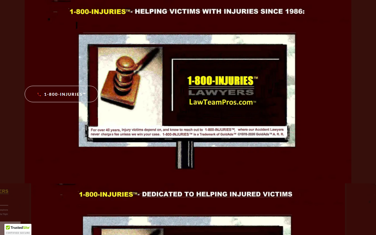 1-800-injuries.com screenshot