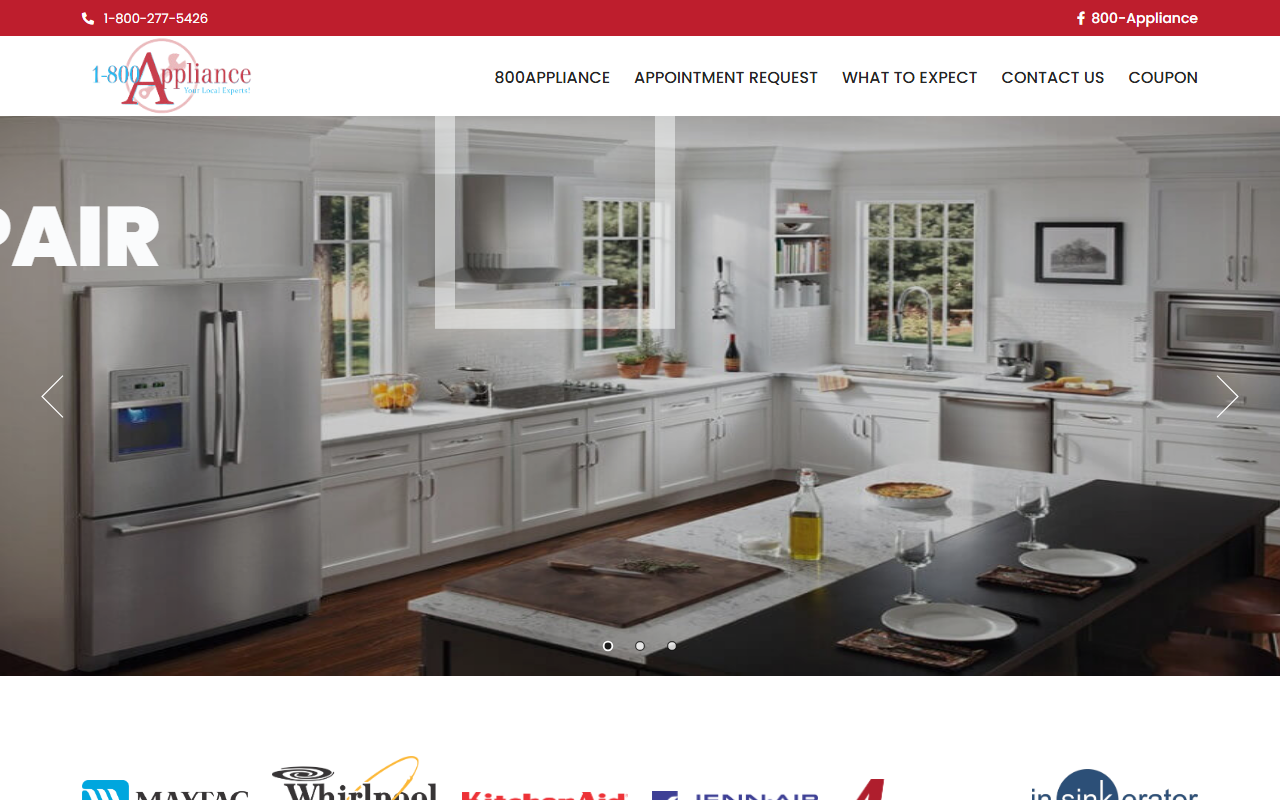 1-800-joefixit.com screenshot