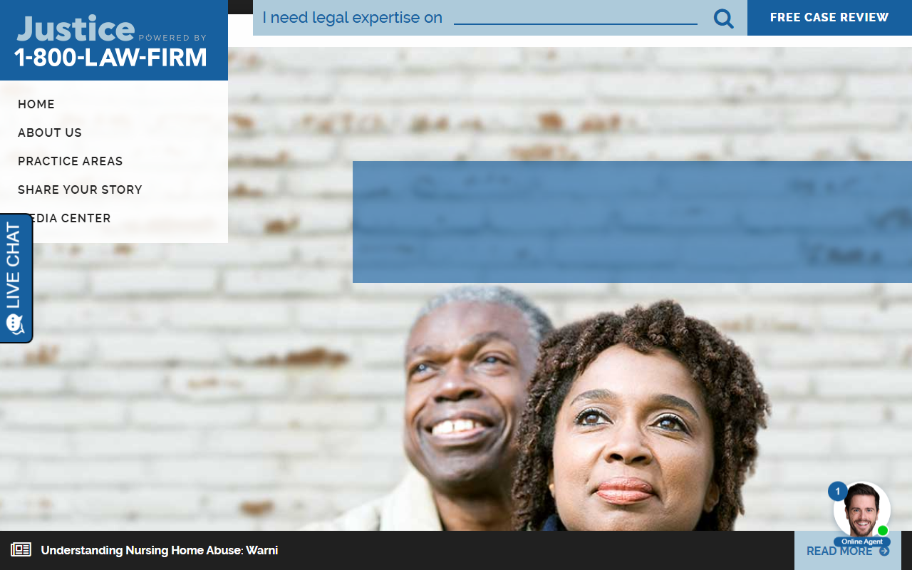 1-800-law-help.com screenshot
