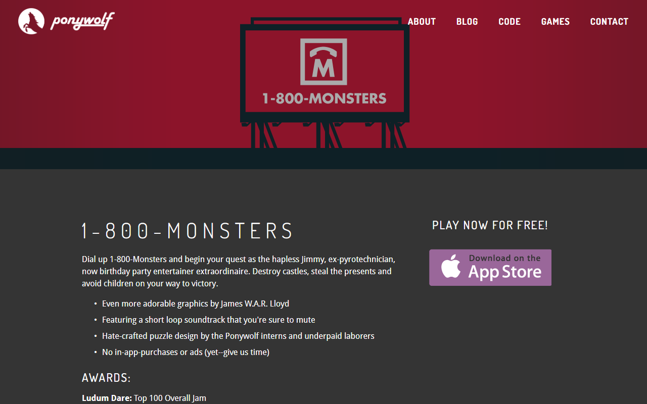 1-800-monsters.com screenshot