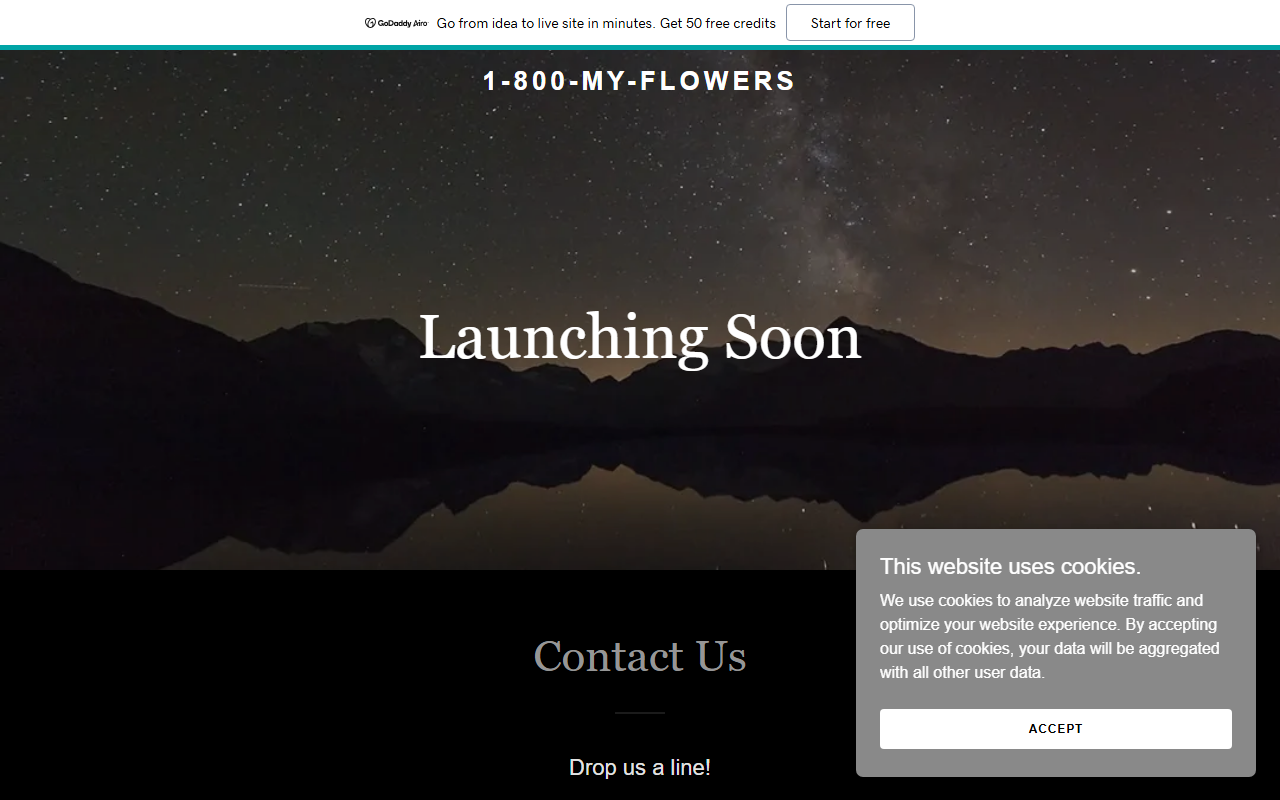 1-800-myflowers.com screenshot