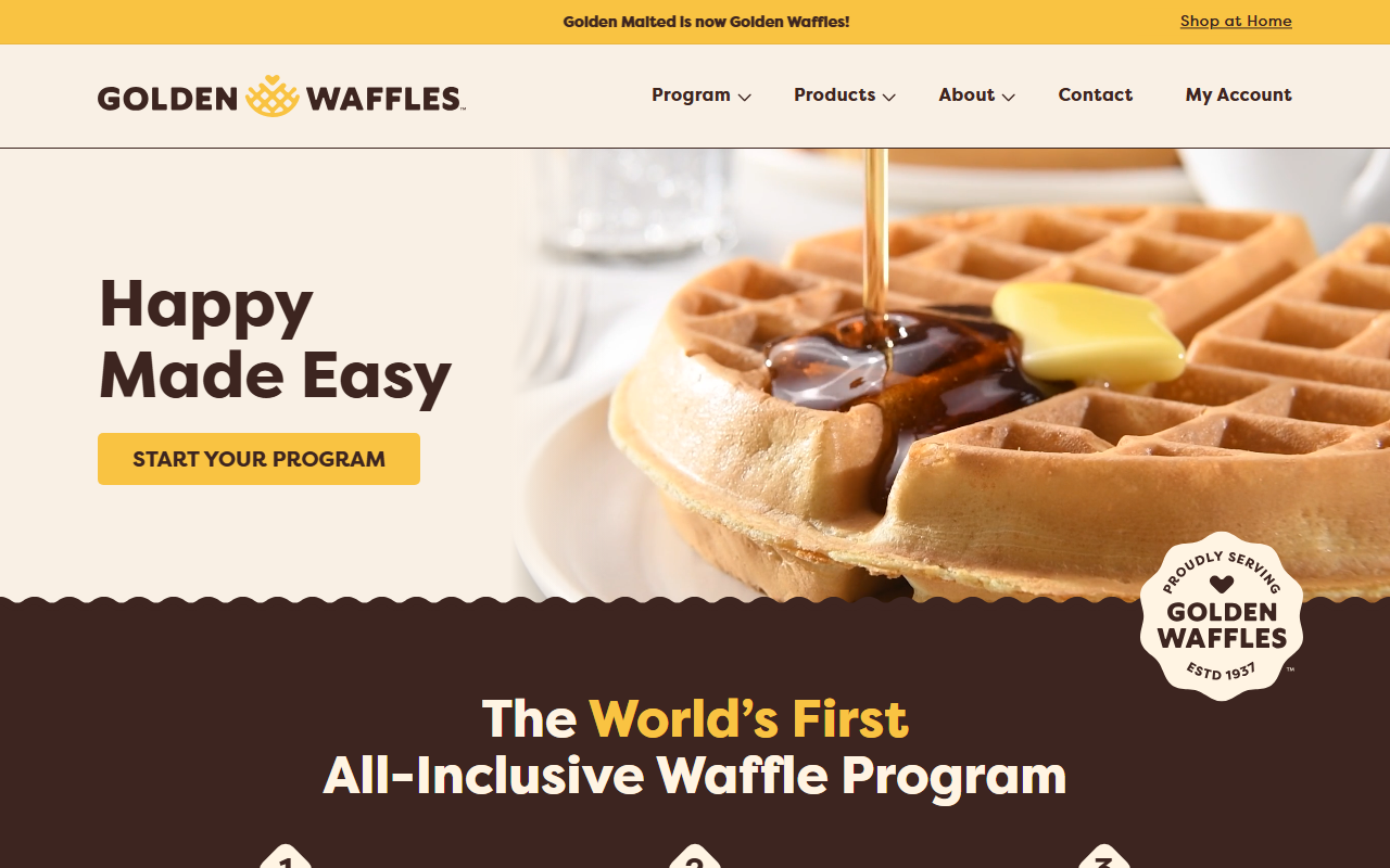 1-800-pancake.com screenshot