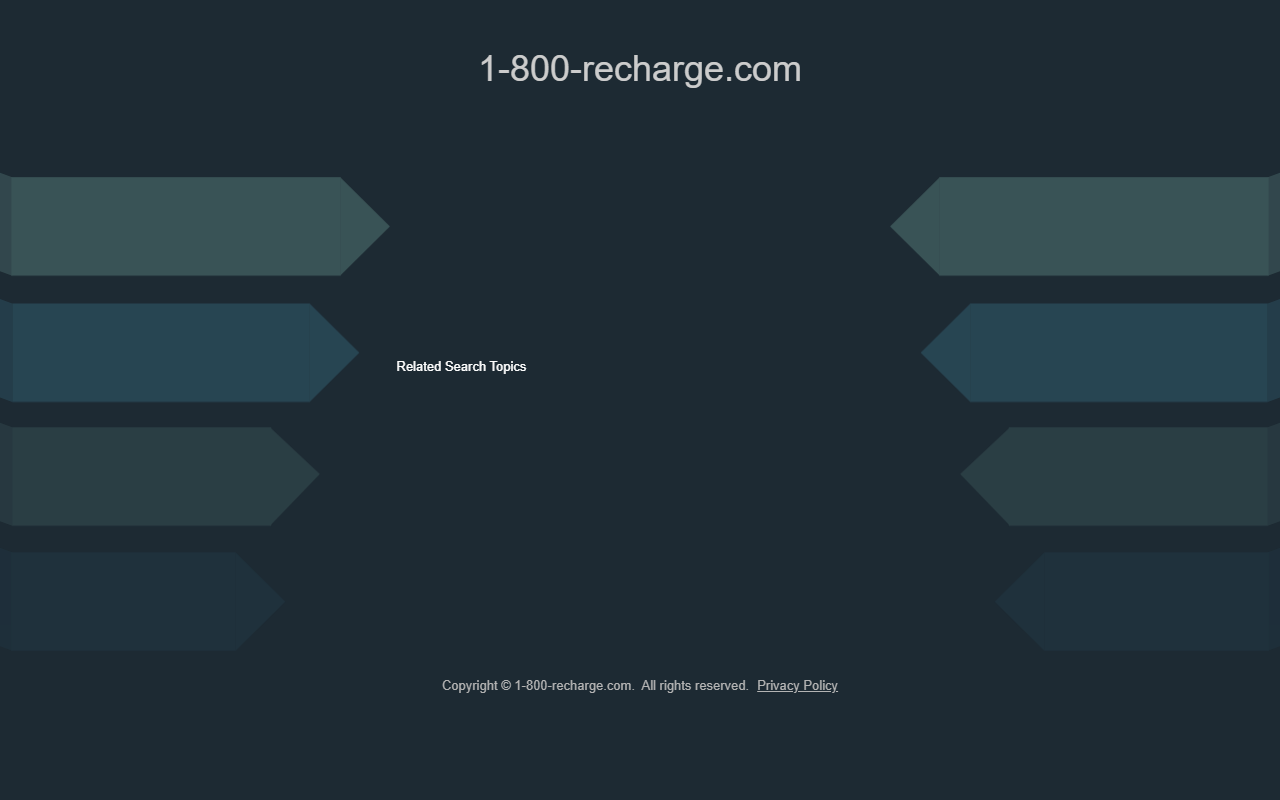 1-800-recharge.com screenshot