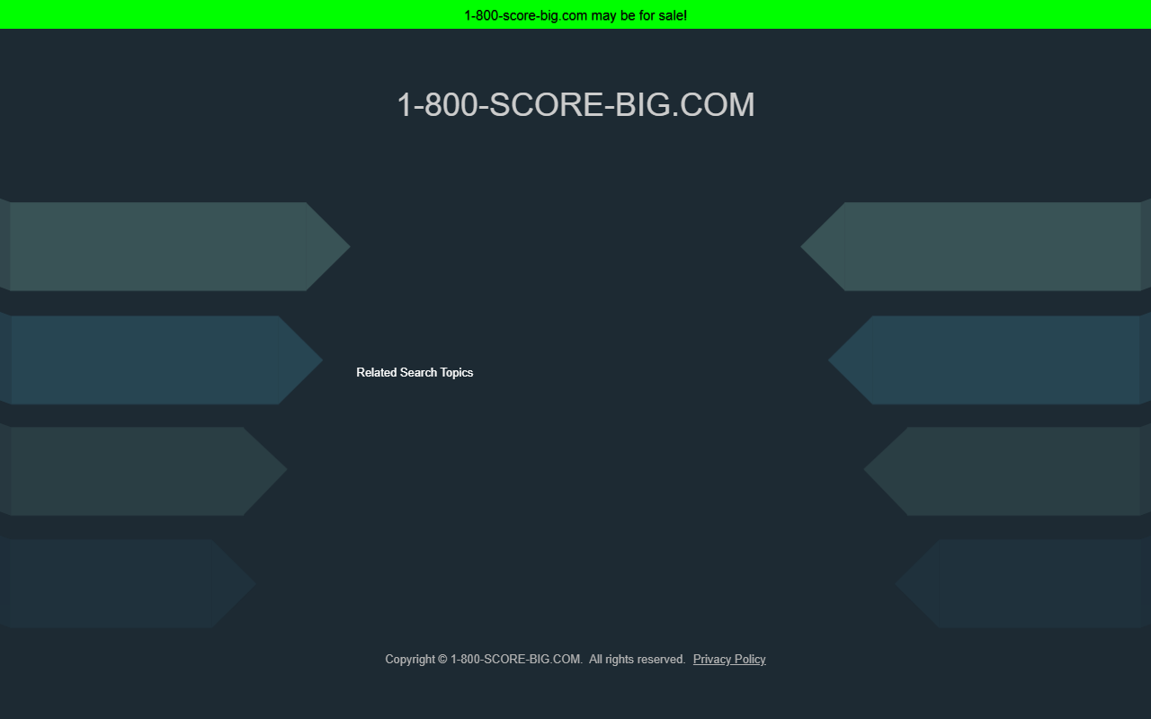 1-800-score-big.com screenshot