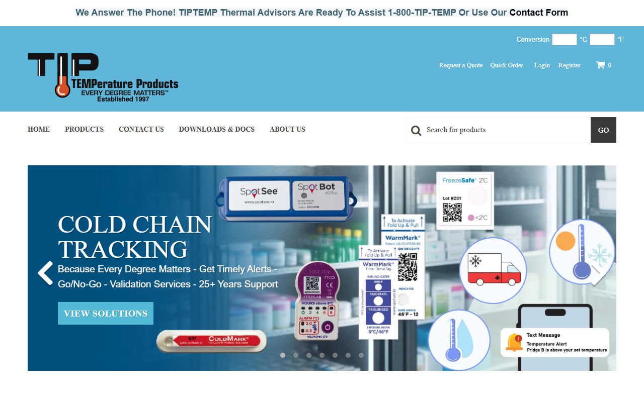 1-800-tiptemp.com screenshot