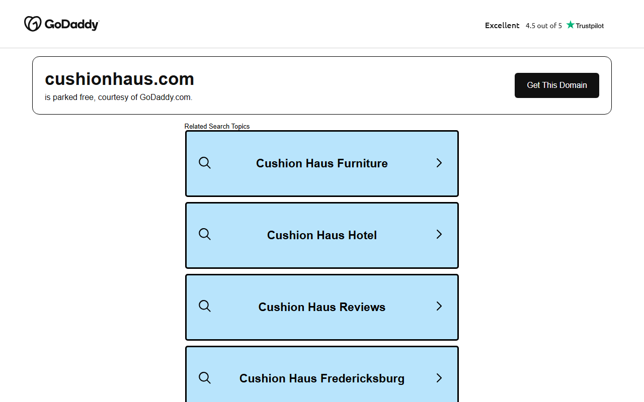 1-800cushion.com screenshot
