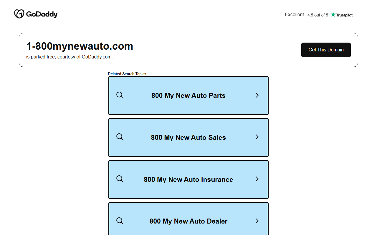 1-800mynewauto.com screenshot