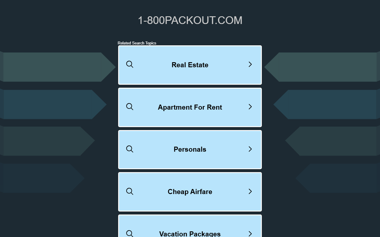 1-800packout.com screenshot