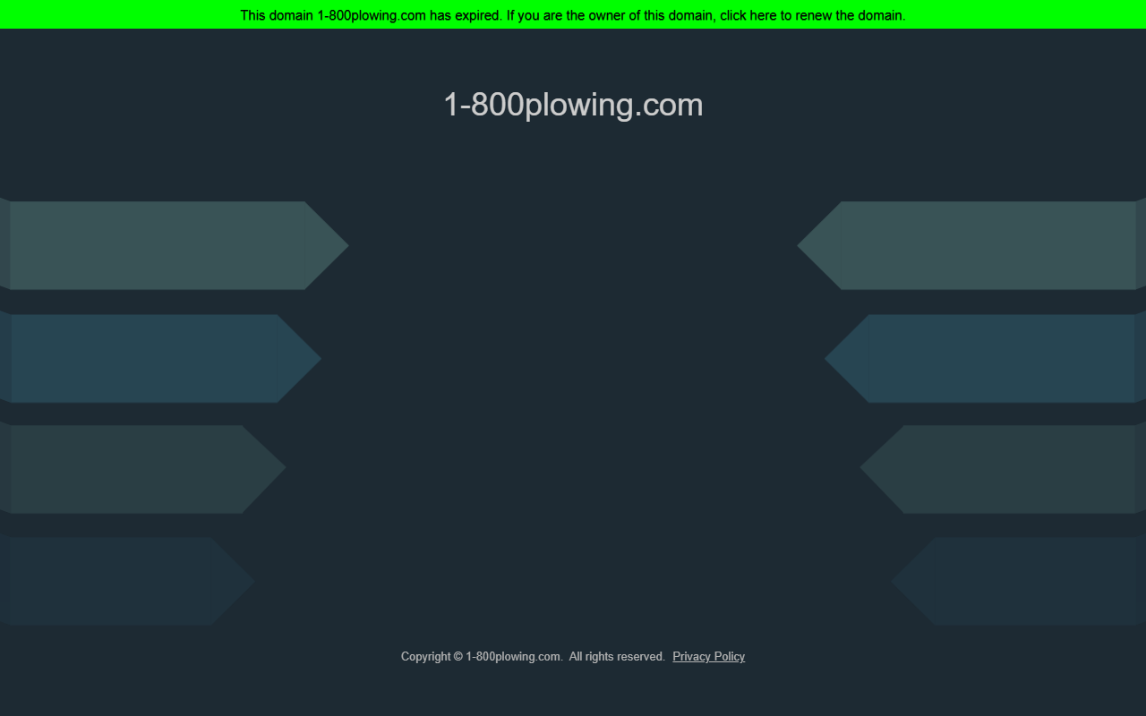 1-800plowing.com screenshot