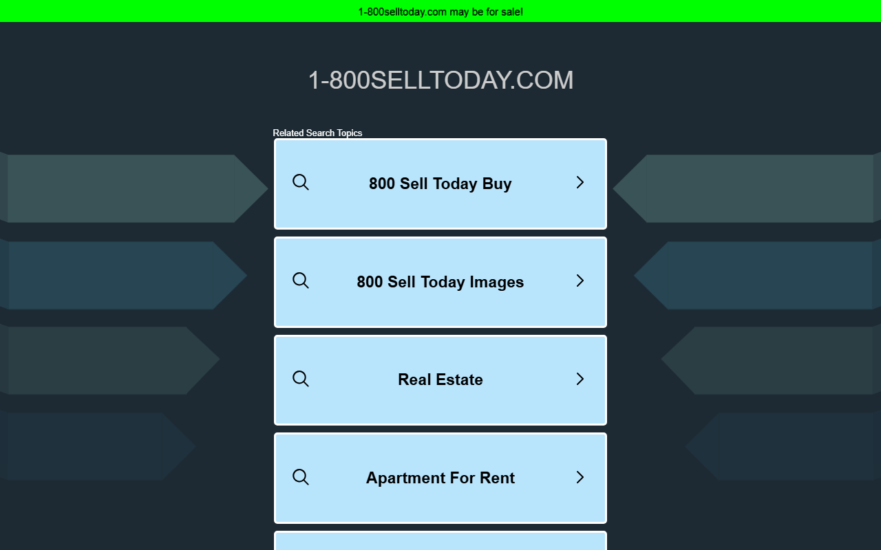 1-800selltoday.com screenshot