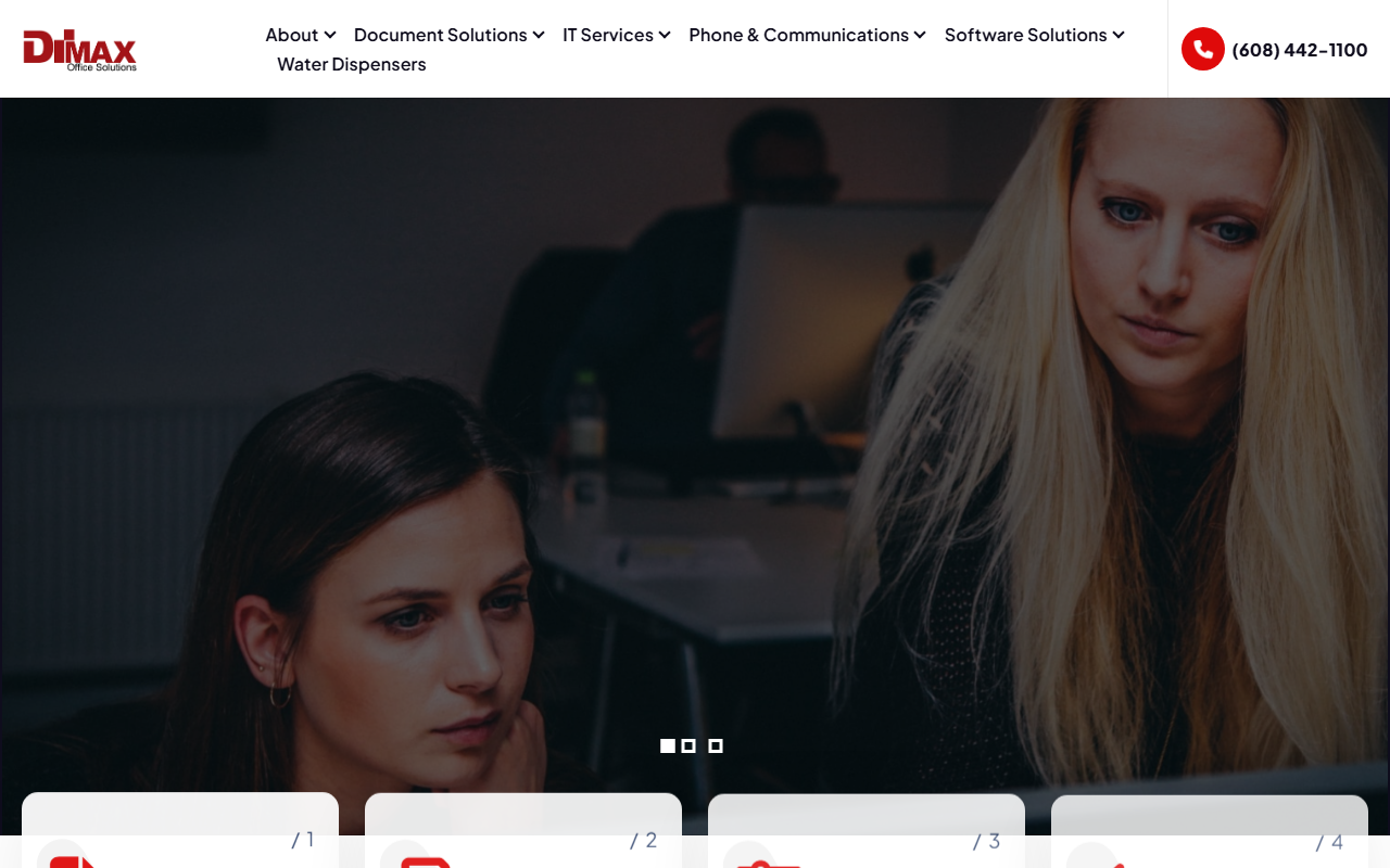 1-844-mydimax.com screenshot