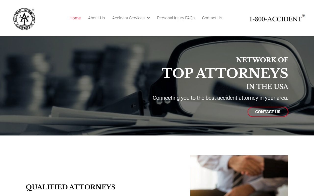 1-855-accident.com screenshot