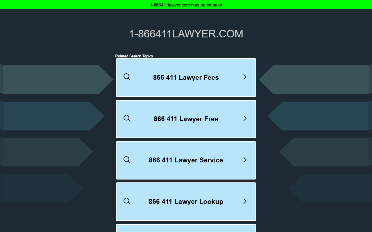 1-866411lawyer.com screenshot