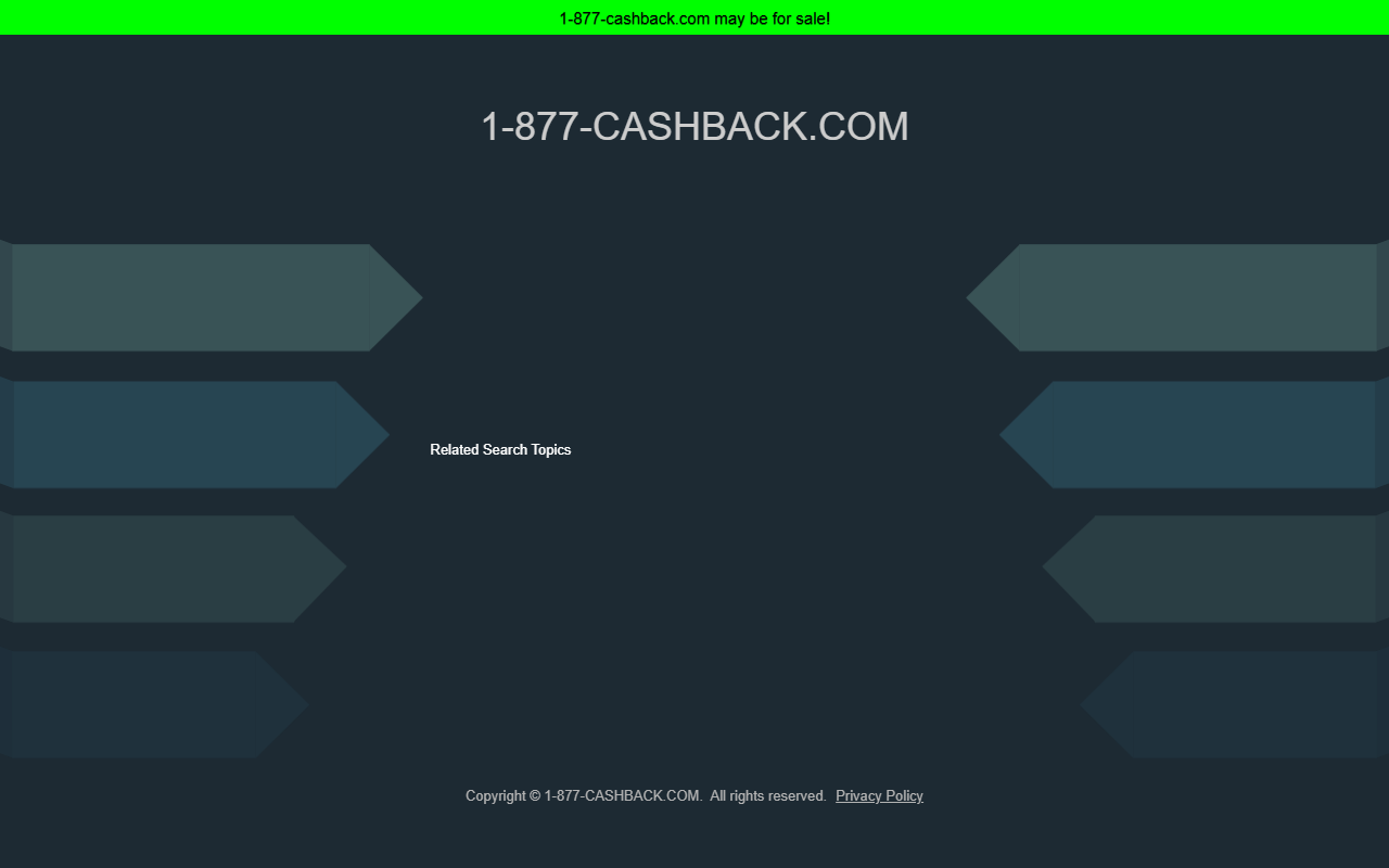 1-877-cashback.com screenshot