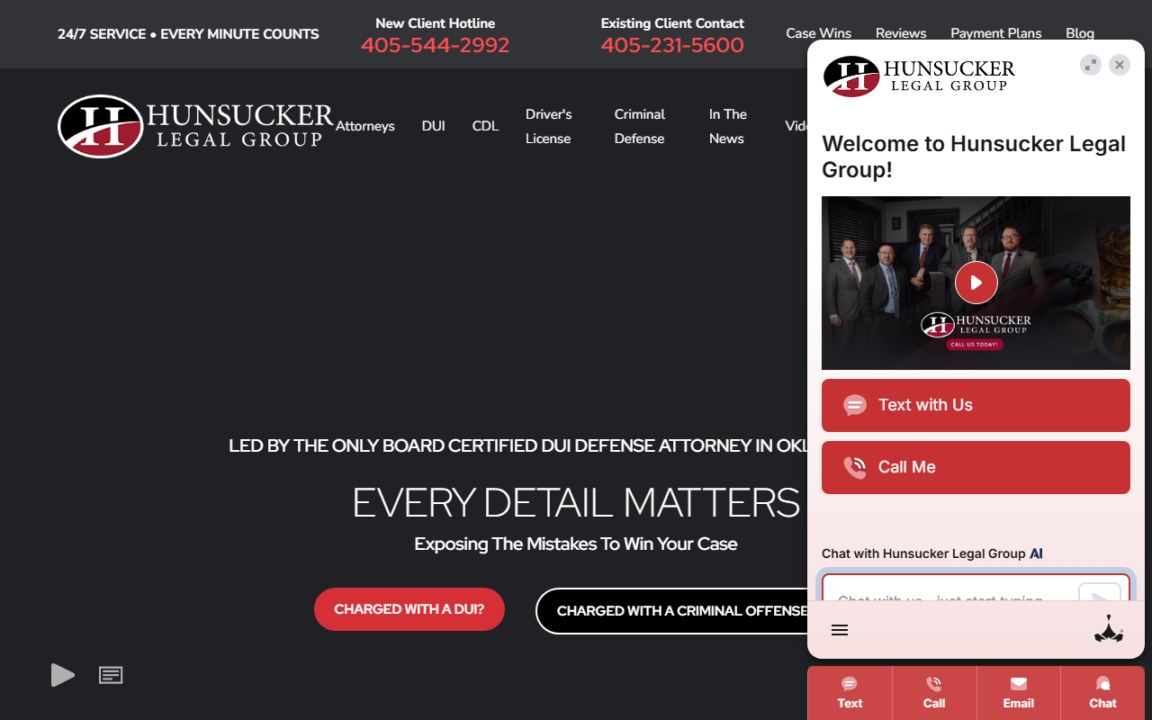 1-877-dui-arrest.com screenshot