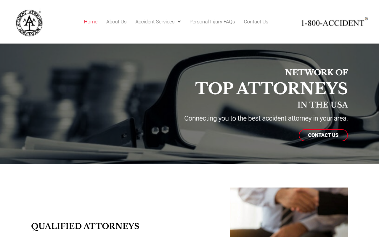 1-888-accident.com screenshot