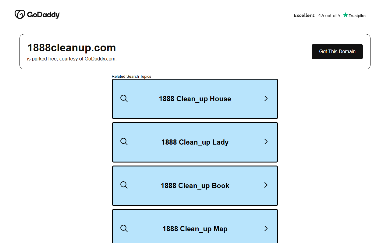 1-888-cleanup.com screenshot