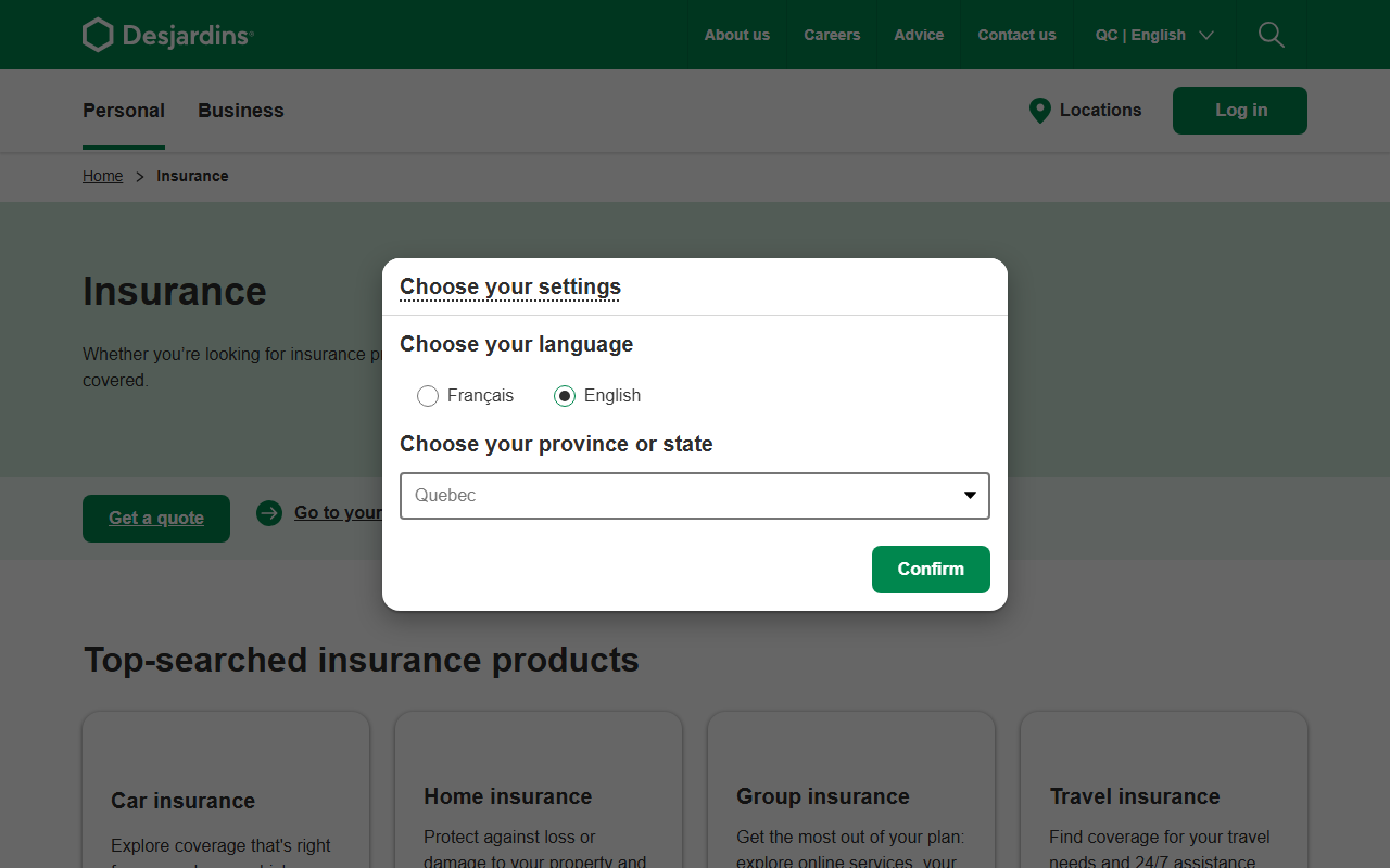 1-888-insurances.com screenshot