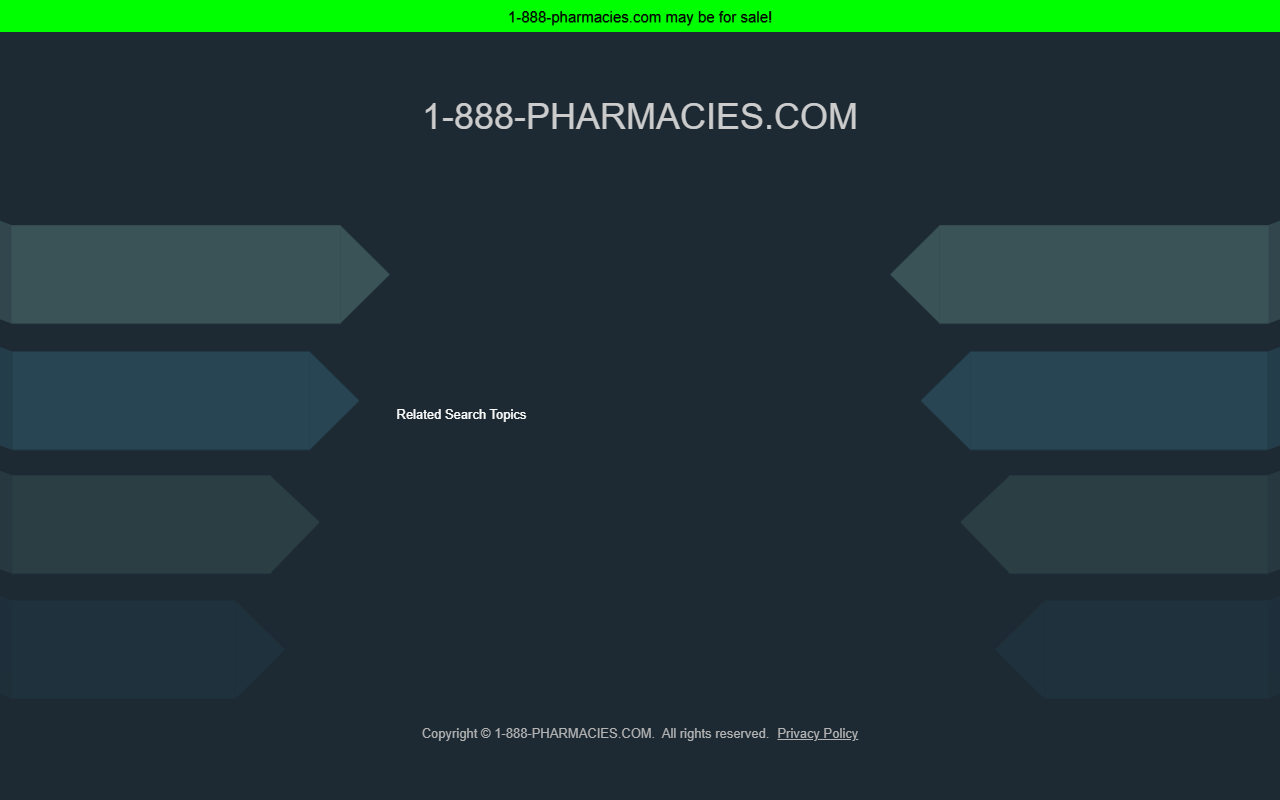 1-888-pharmacies.com screenshot