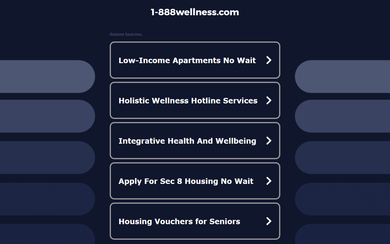 1-888wellness.com screenshot