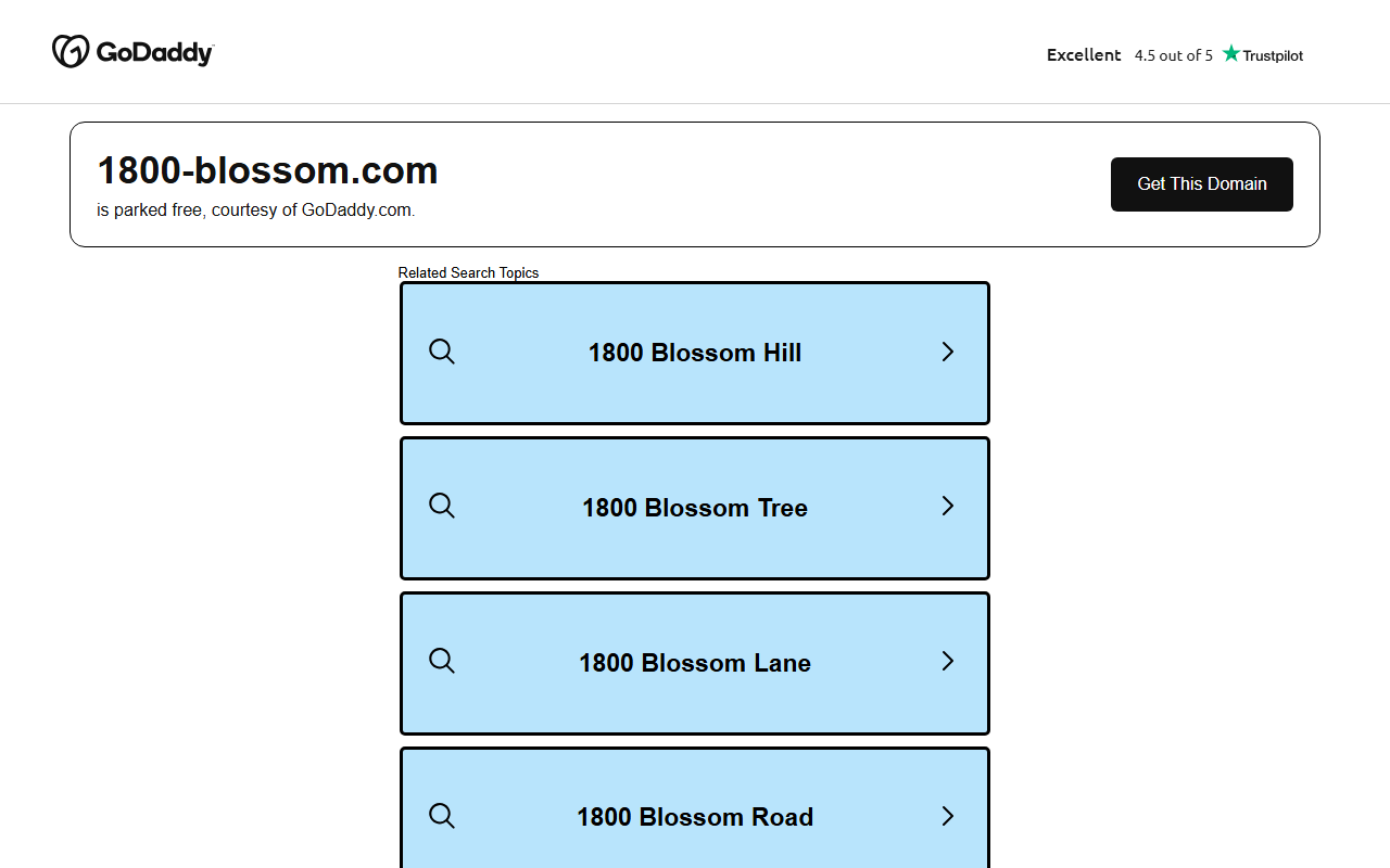1800-blossom.com screenshot