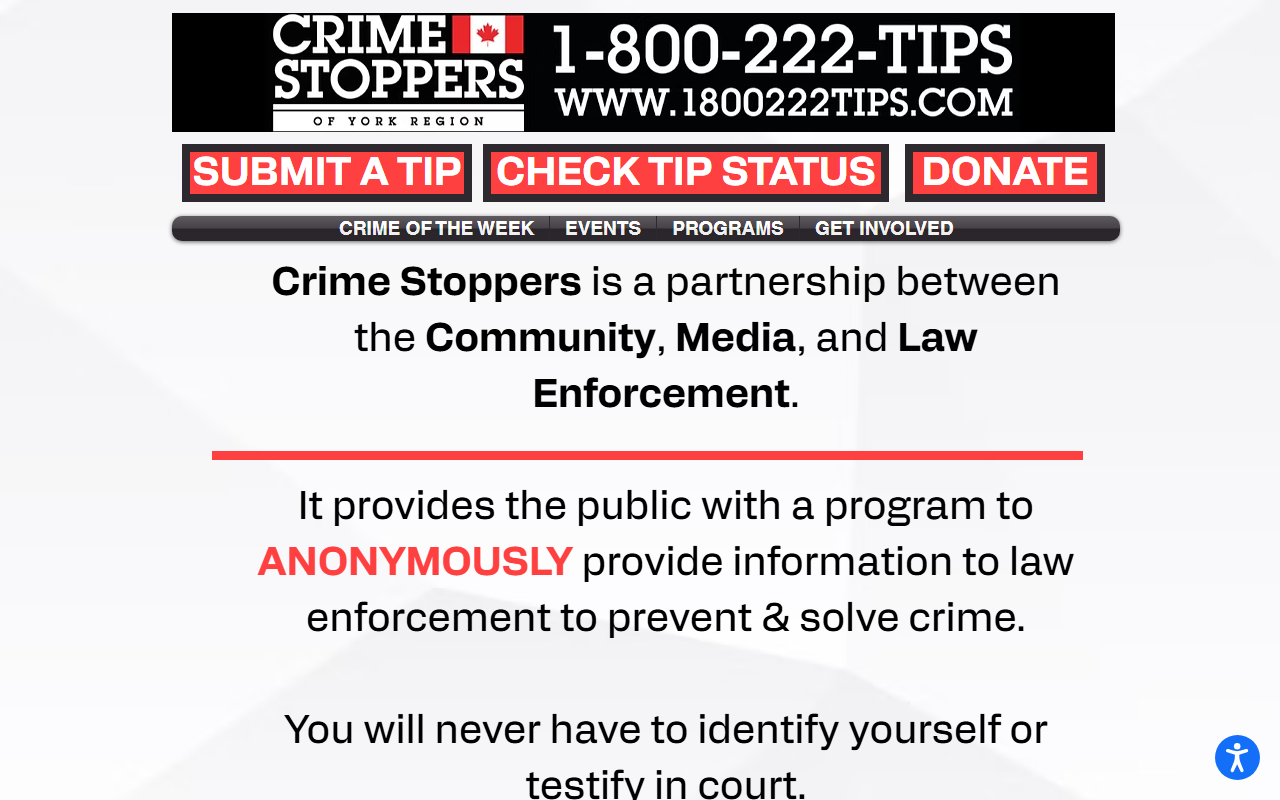 1800222tips.com screenshot