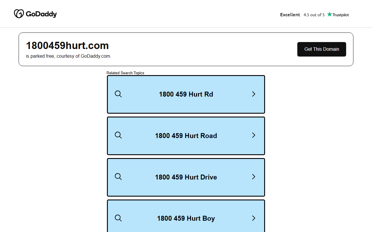 1800459hurt.com screenshot