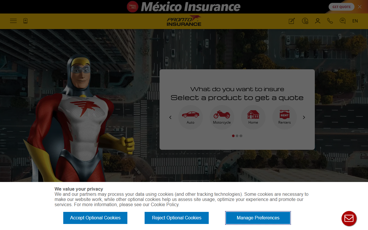 18004insure.com screenshot