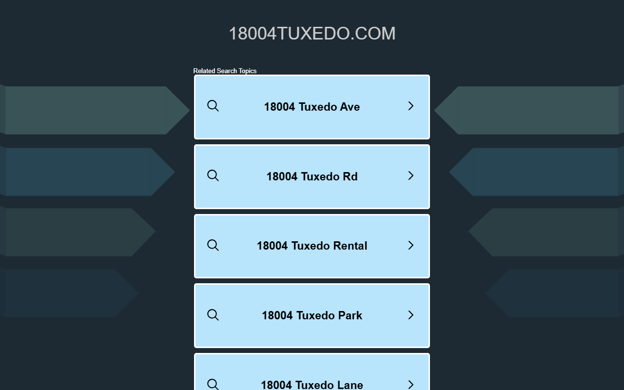 18004tuxedo.com screenshot
