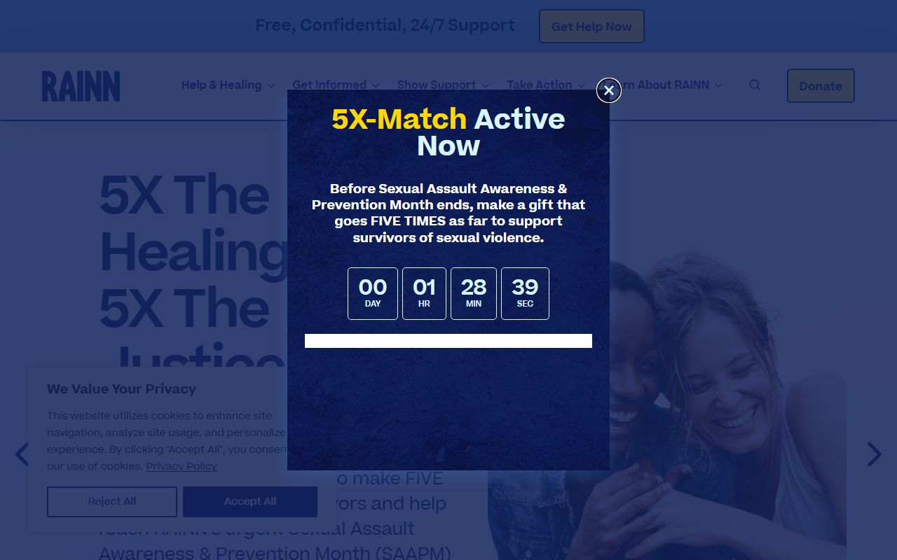 1800656hope.com screenshot