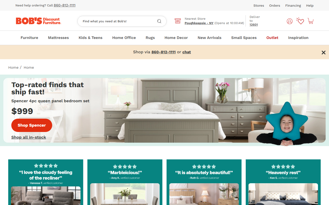 1800723bobs.com screenshot
