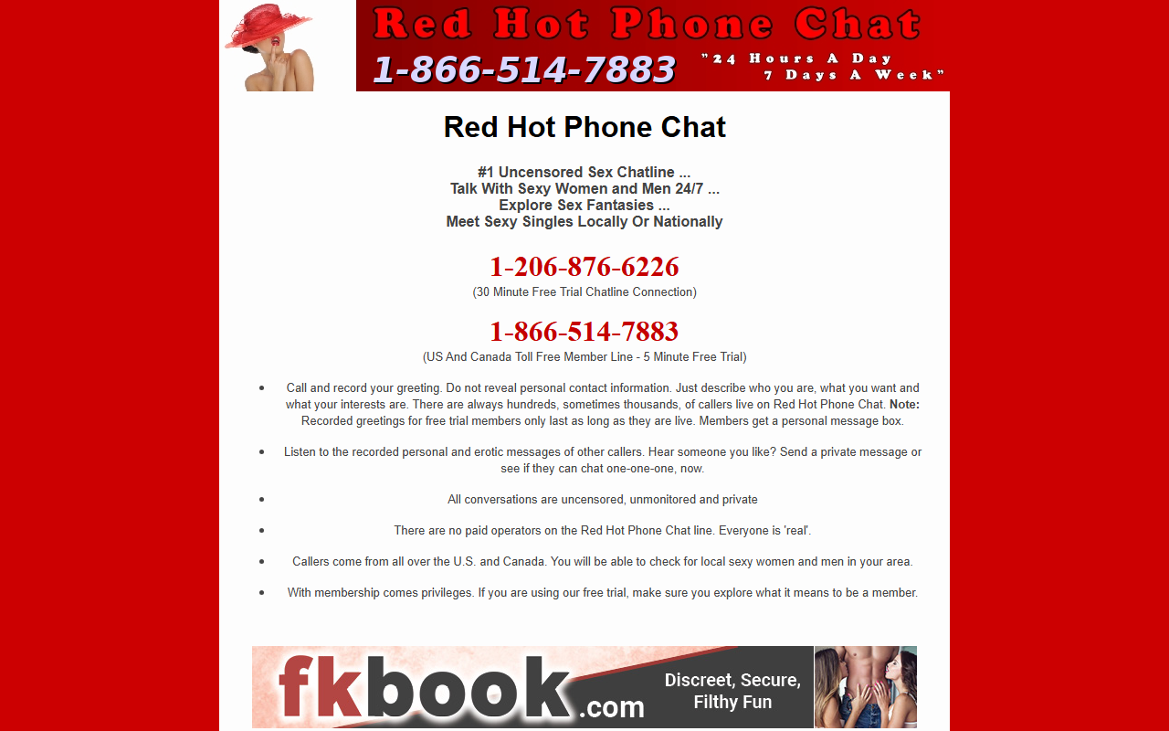 1800adultchat.com screenshot