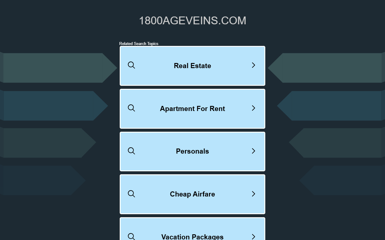 1800ageveins.com screenshot