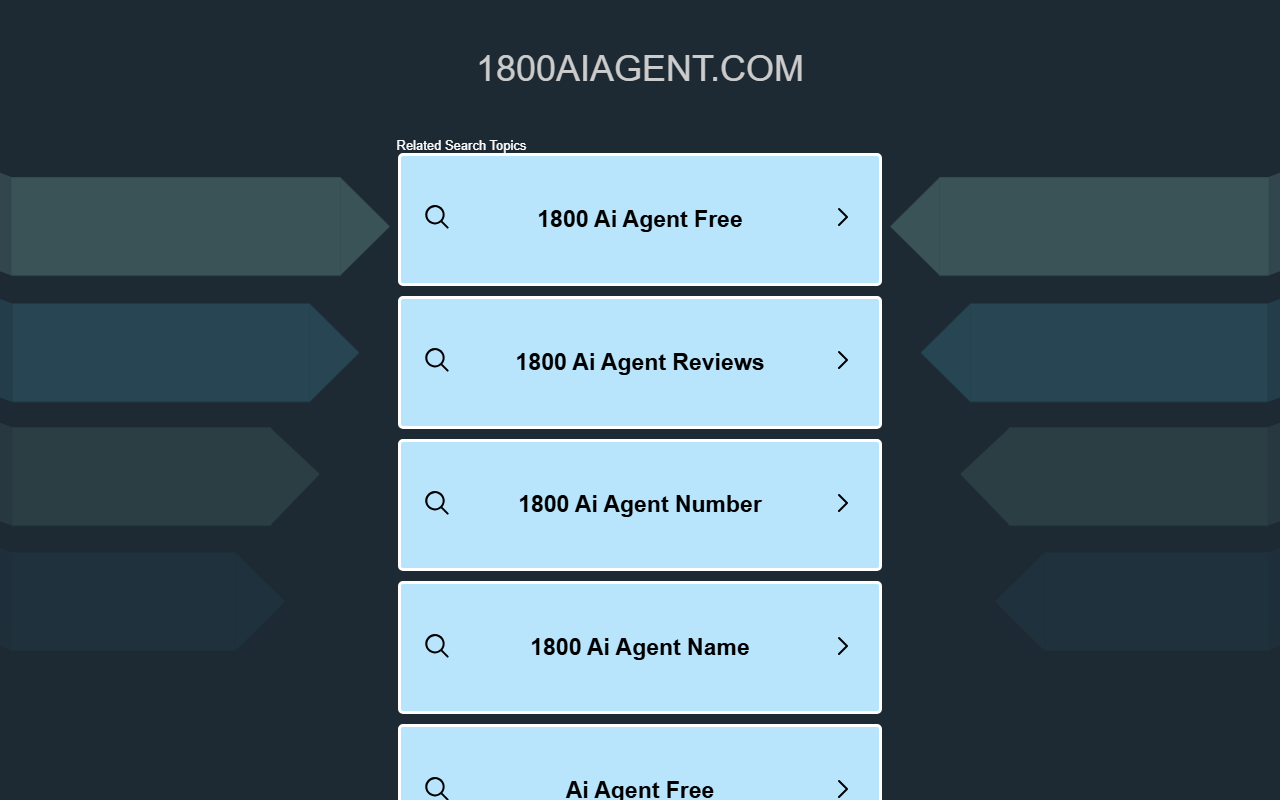 1800aiagent.com screenshot