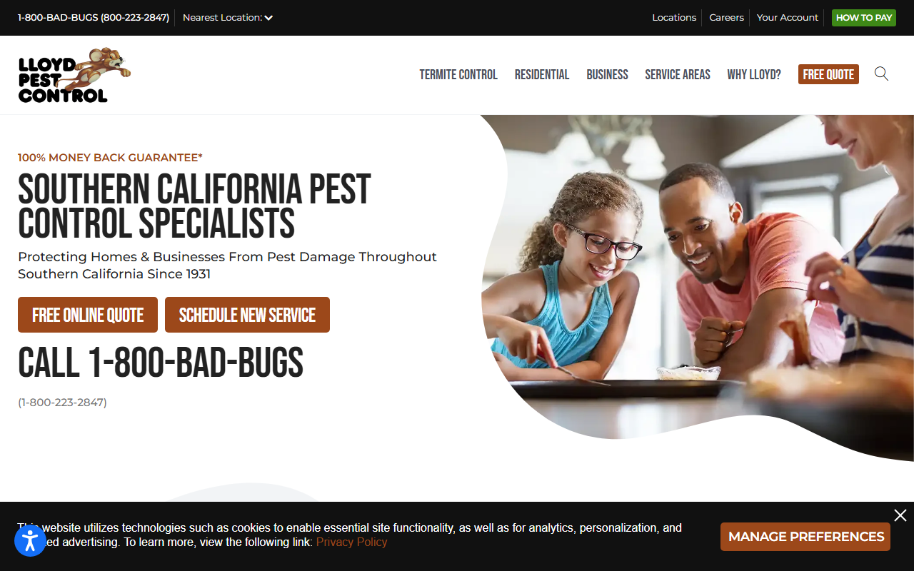 1800badbugs.com screenshot