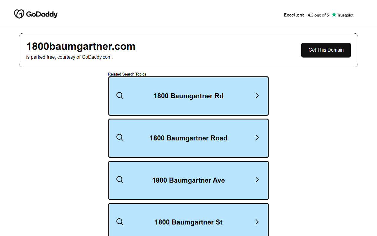 1800baumgartner.com screenshot