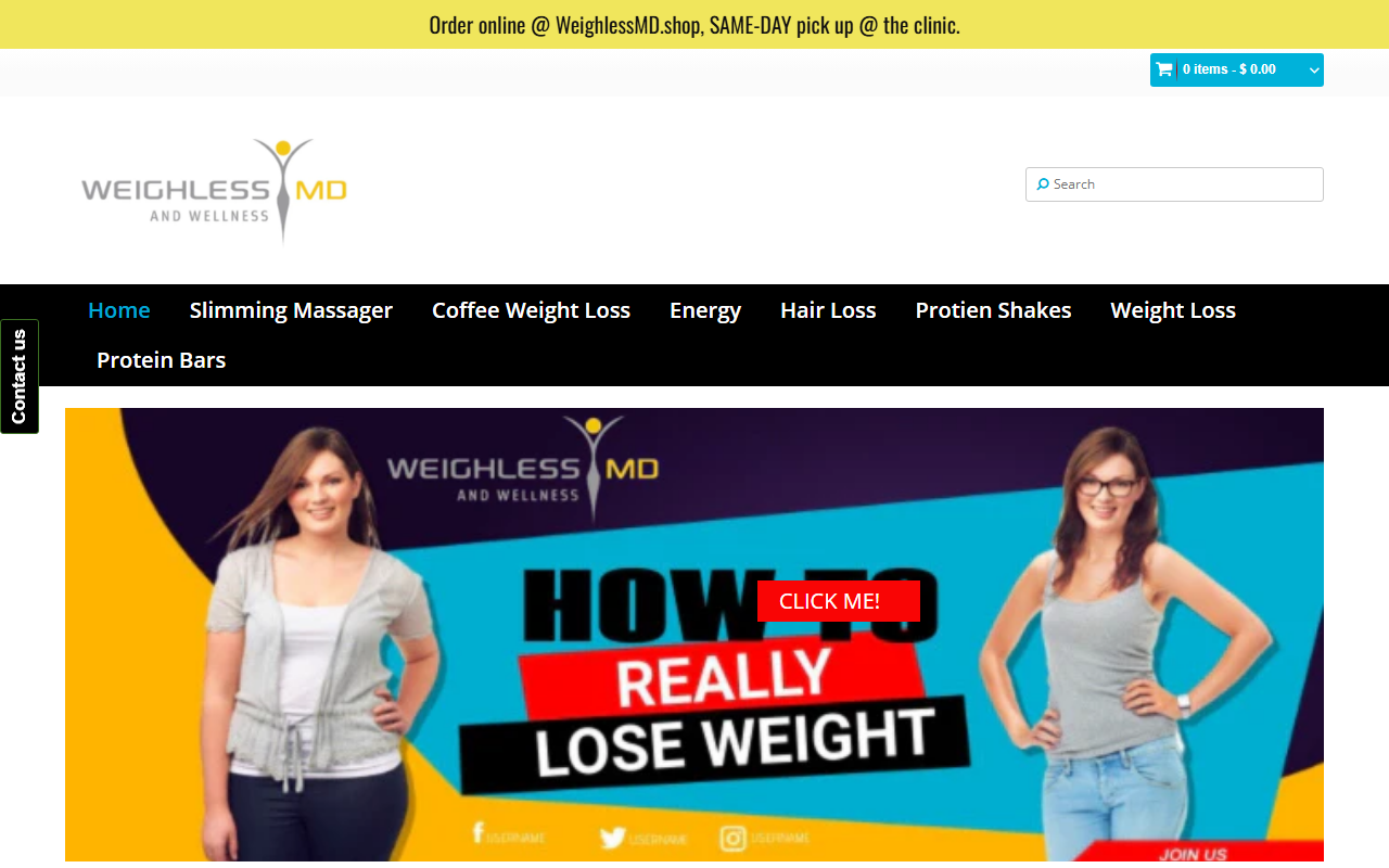 1800behealthy.com screenshot