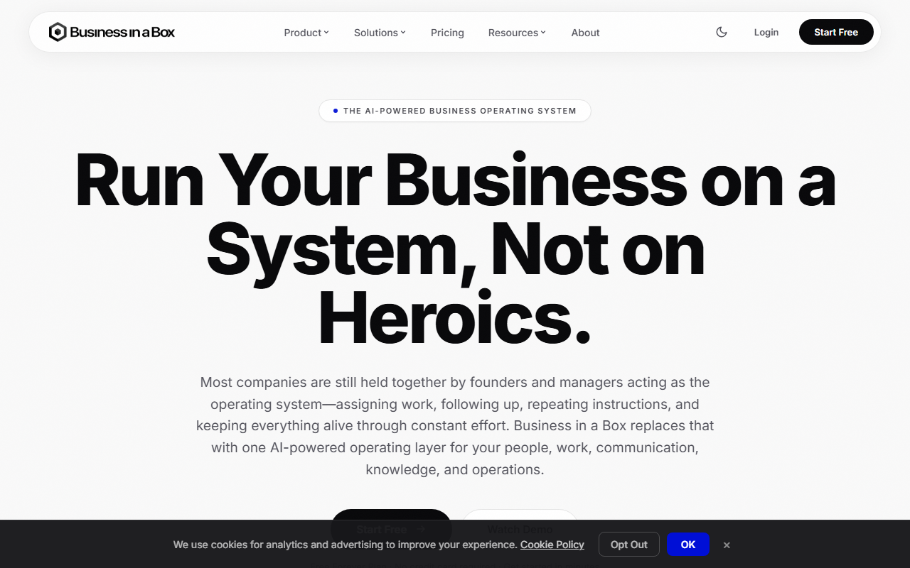 1800biztree.com screenshot