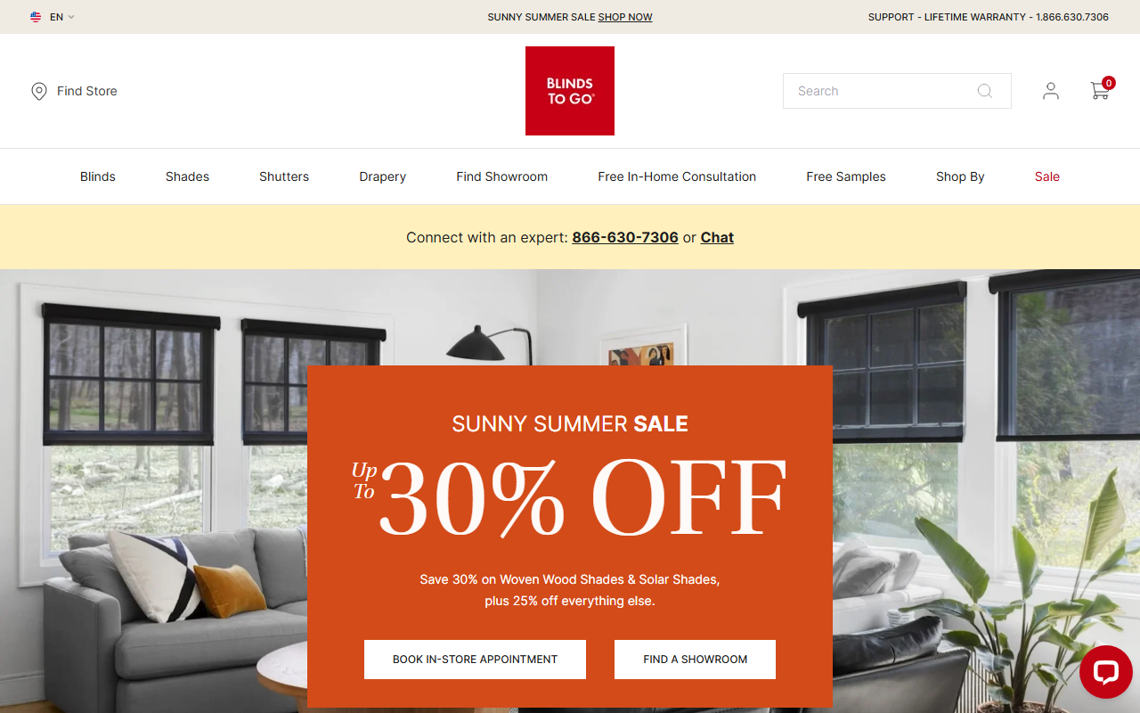 1800blinds7.com screenshot