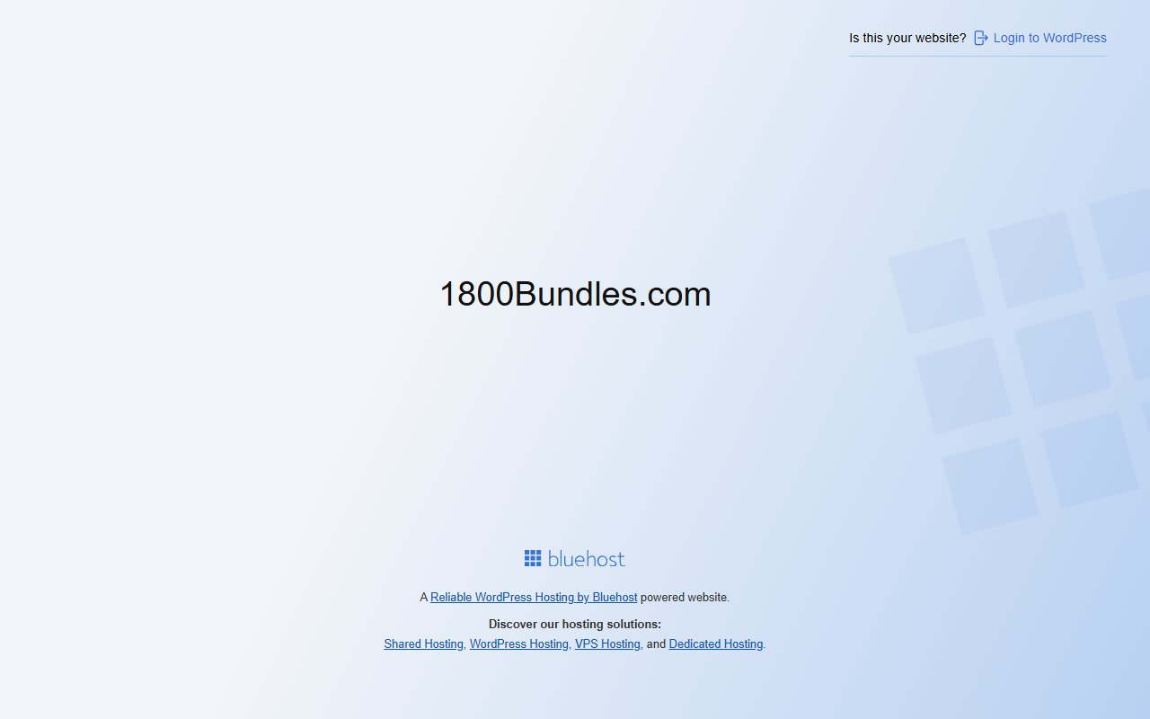 1800bundles.com screenshot