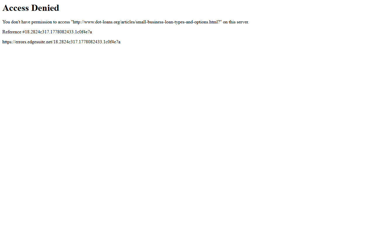 1800businessloan.com screenshot